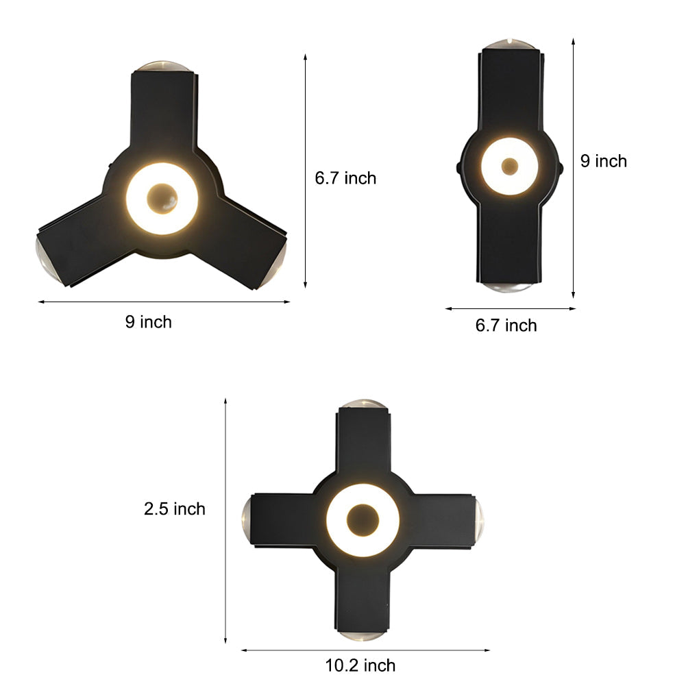 Up and Down Light Creative LED Waterproof Outdoor Wall Washer Lights | Kalsten