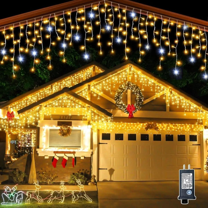Weather-Resistant LED Garden Curtain Lights