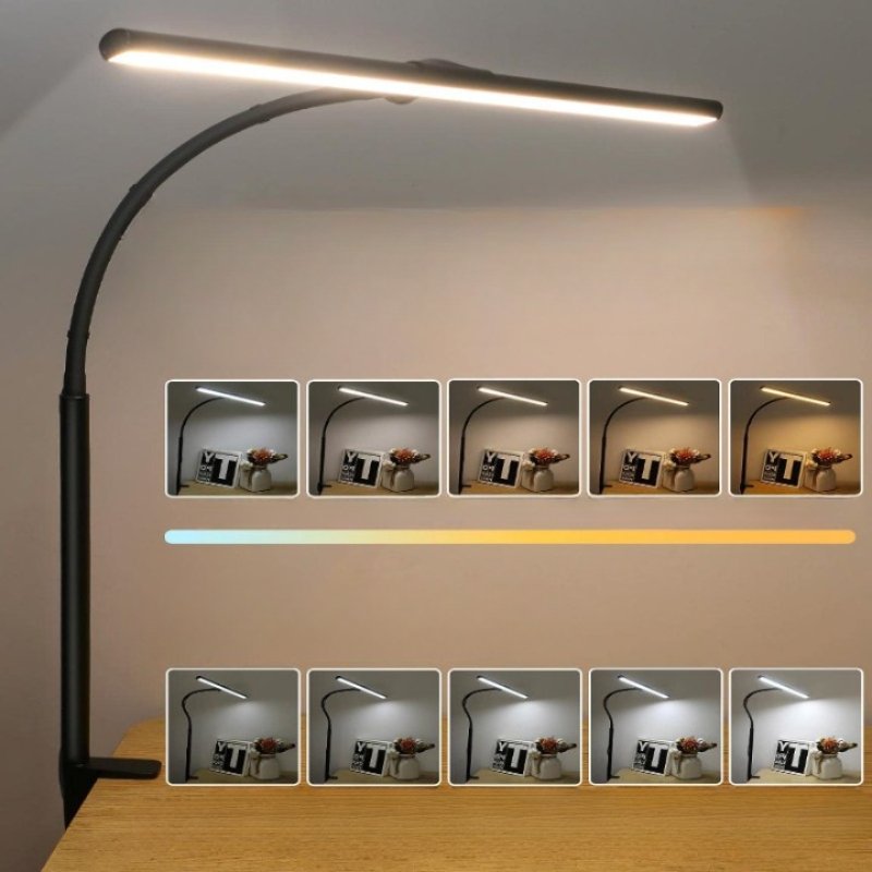 Skanto | Flexible Gooseneck LED Desk Lamp for Office & Home