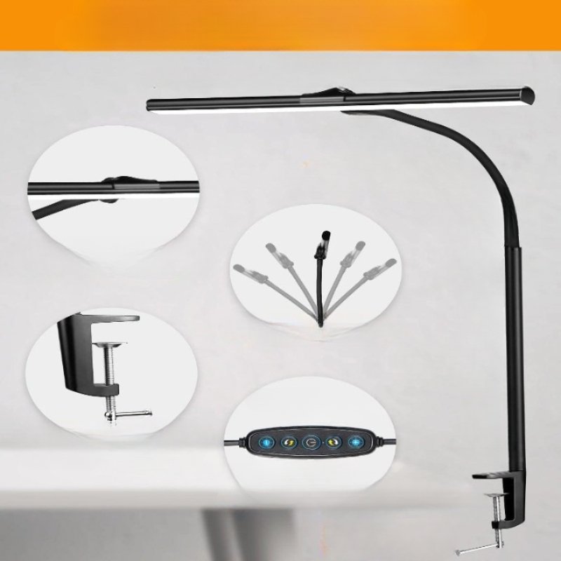 Flexible Gooseneck LED Desk Lamp for Home & Office