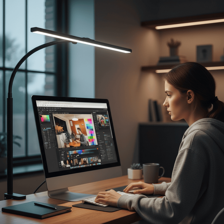 Kalsten | Architect desk lamp with 25 modes & dimmable lighting