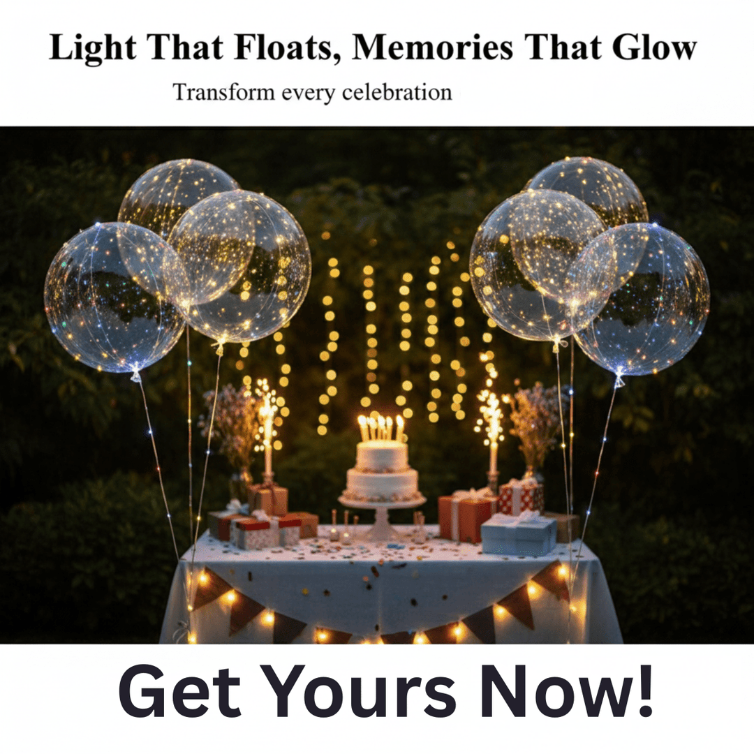 Kalsten | Reusable LED Party Balloons for Radiant Celebrations