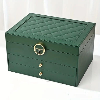 Skanto | Elegant Leather Jewelry Box for Stylish Storage