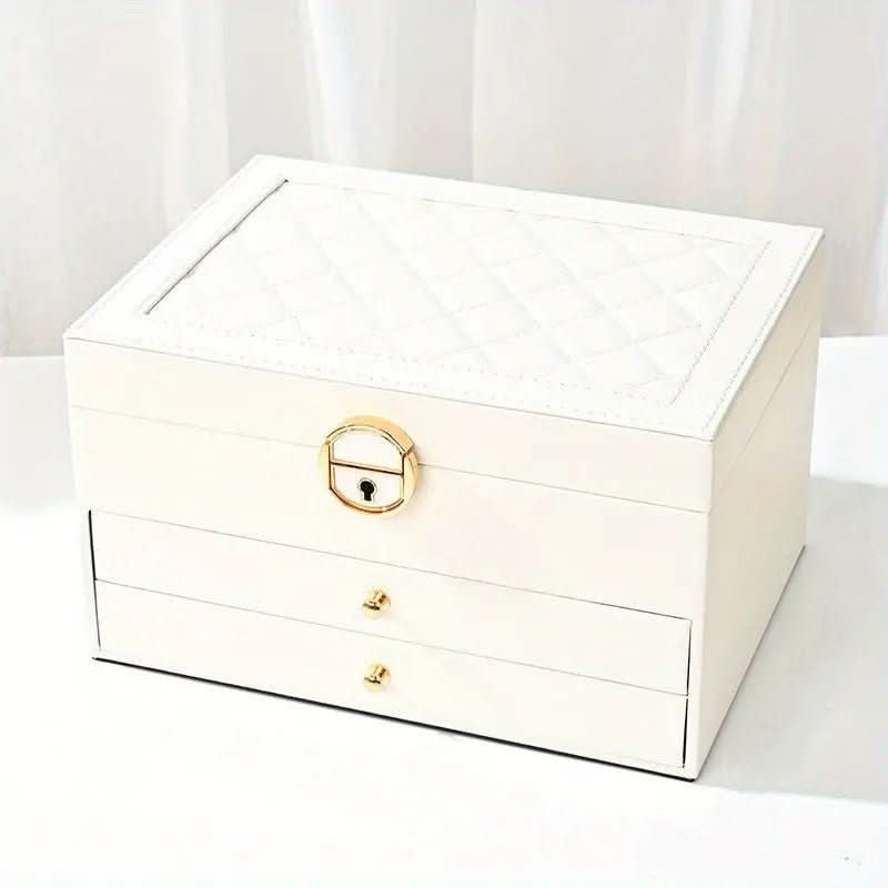 Skanto | Elegant Leather Jewelry Box for Stylish Storage