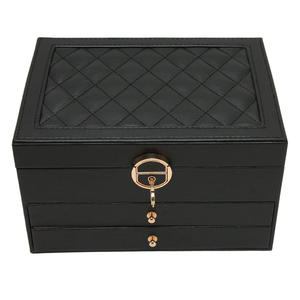 Skanto | Elegant Leather Jewelry Box for Stylish Storage