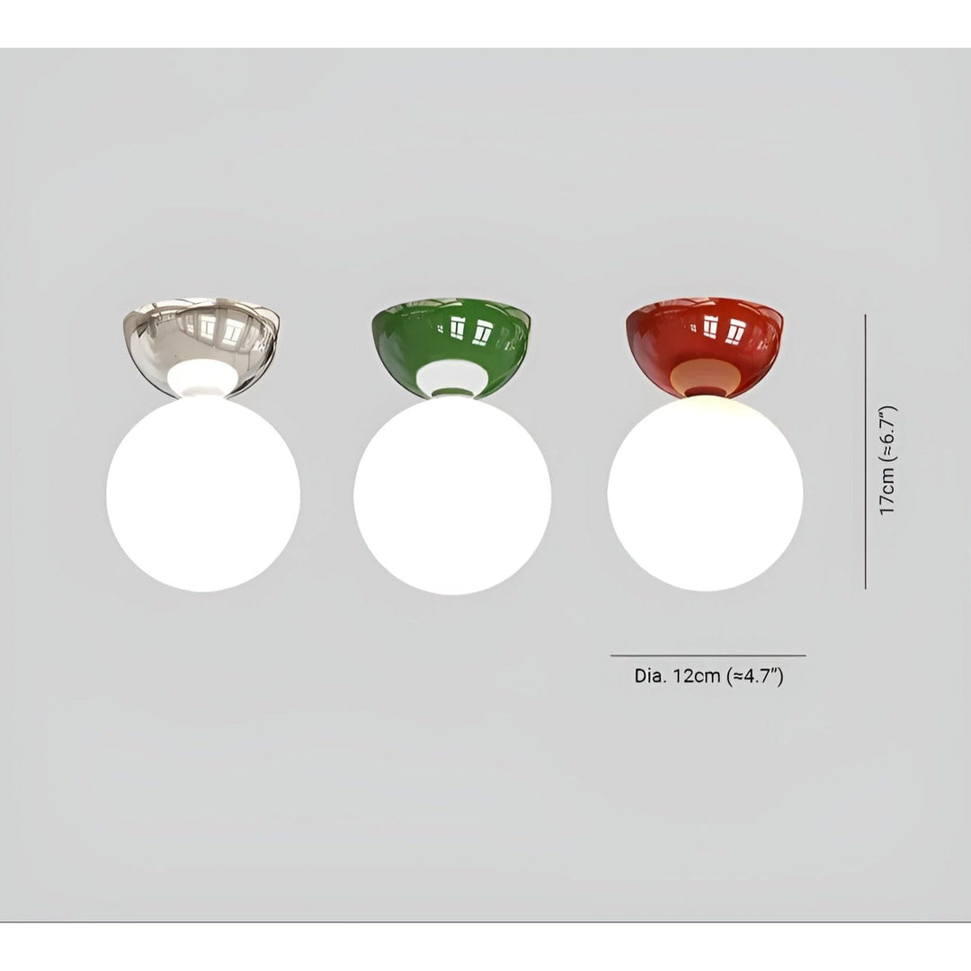 DomeAura Light - Modern Ceiling Light with Flush Mount | Kalsten