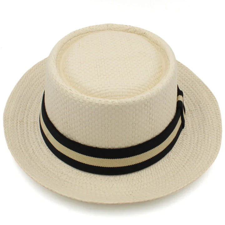 Straw Pork Pie Hats Summer Sunhat Boater hat | Kalsten