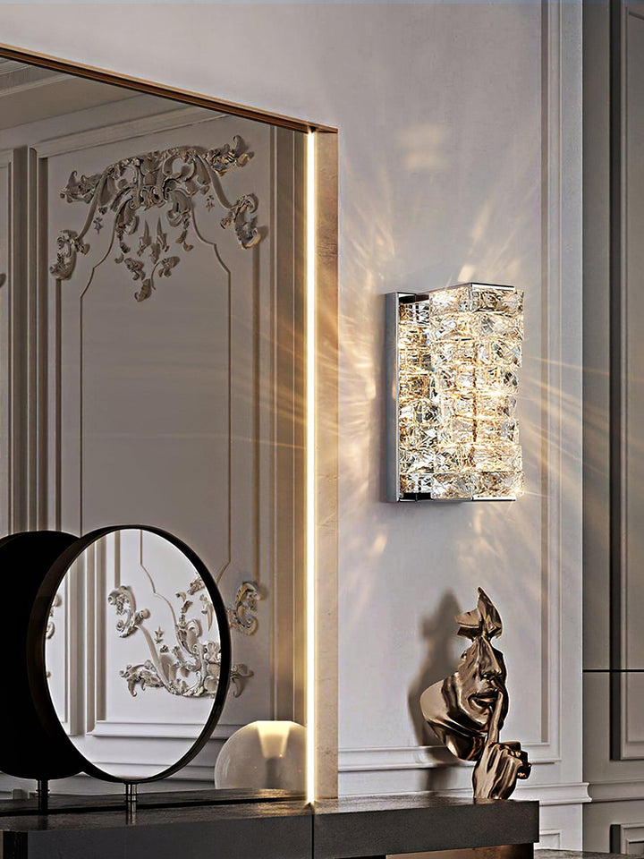 Laminated Crystal Wall Light | Kalsten