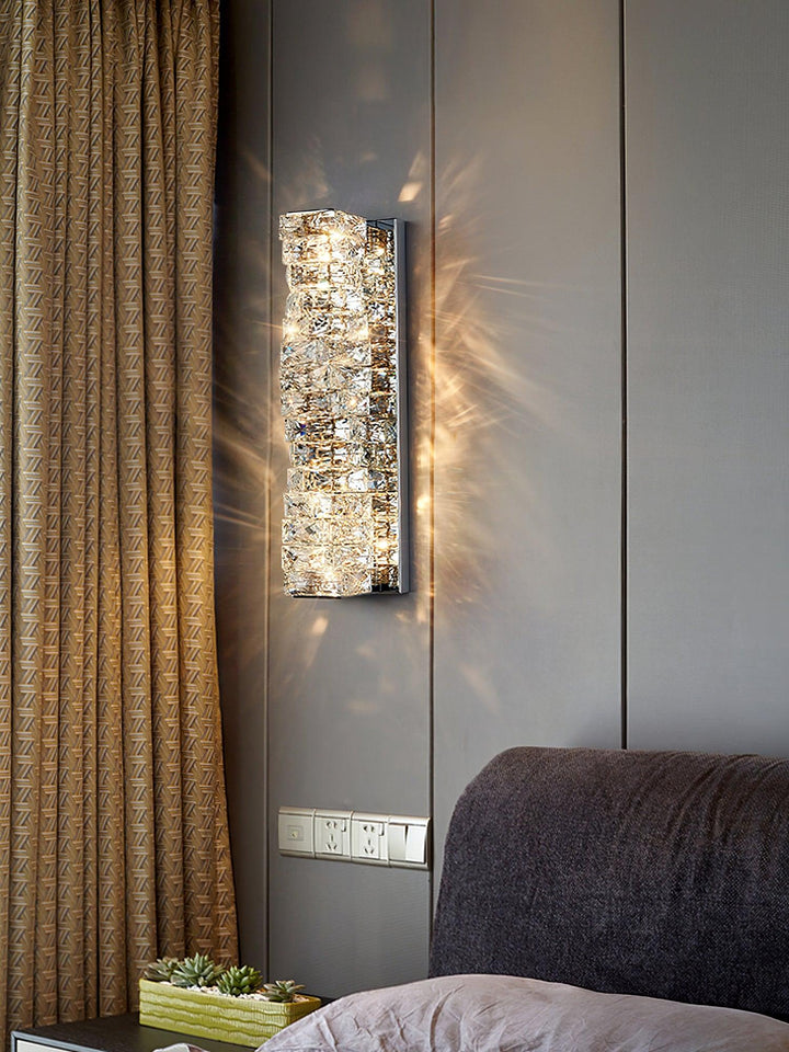 Laminated Crystal Wall Light | Kalsten