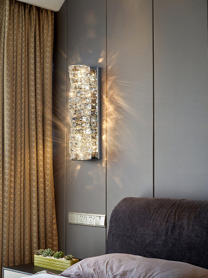Laminated Crystal Wall Light | Kalsten