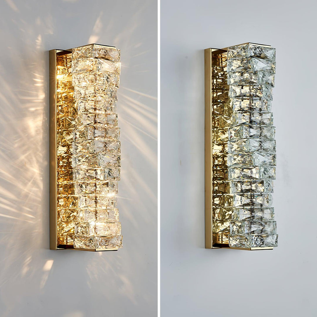 Laminated Crystal Wall Light | Kalsten