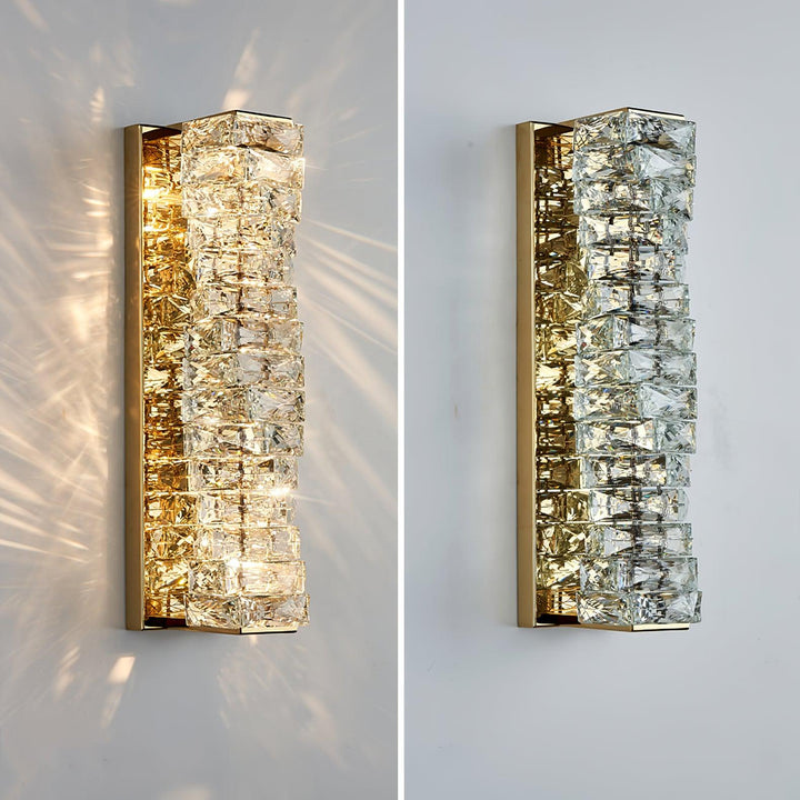 Laminated Crystal Wall Light | Kalsten