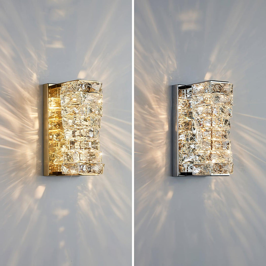 Laminated Crystal Wall Light | Kalsten
