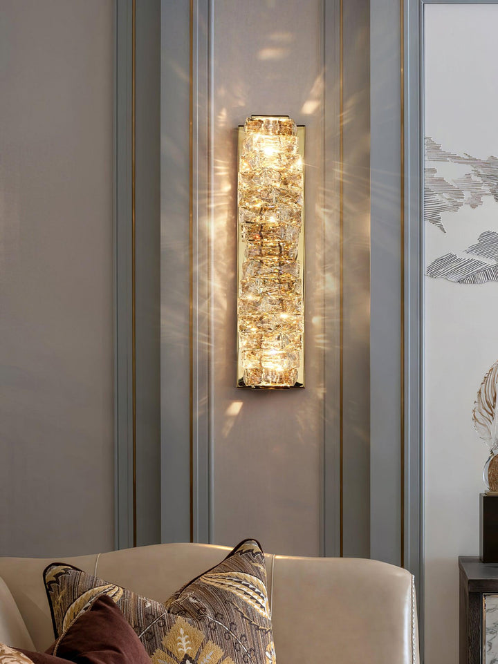 Laminated Crystal Wall Light | Kalsten