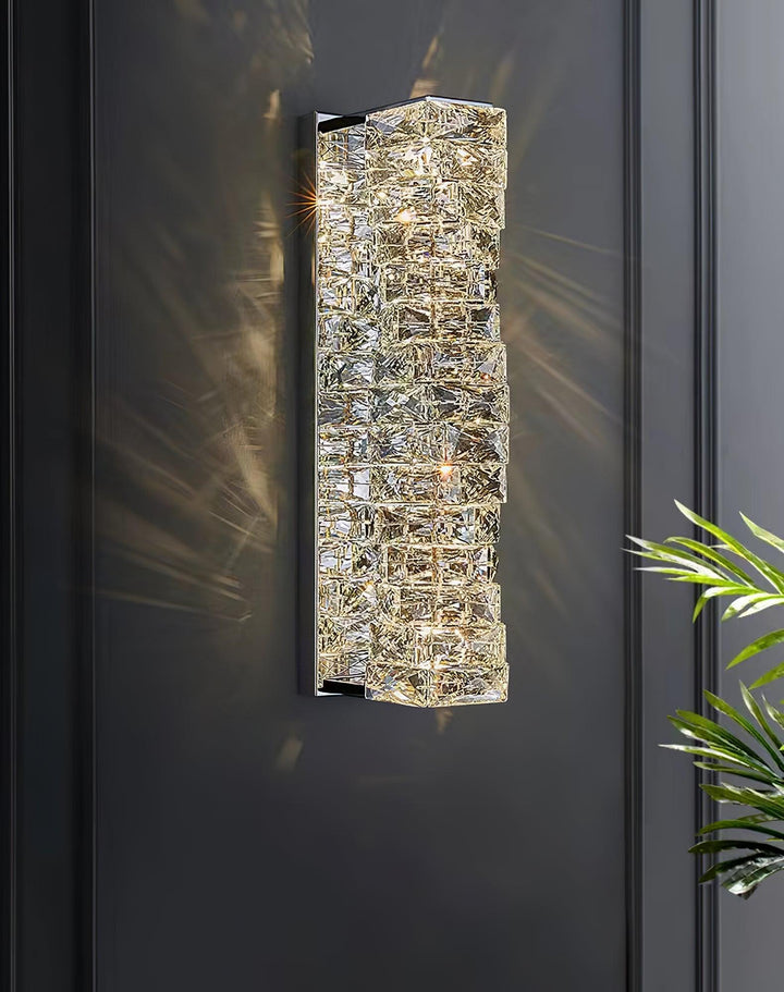 Laminated Crystal Wall Light | Kalsten