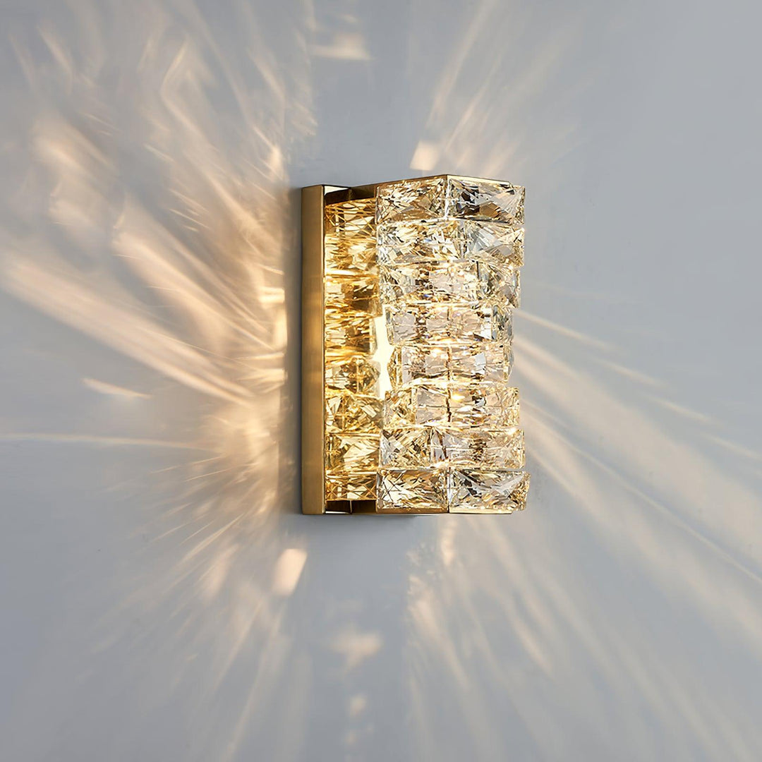 Laminated Crystal Wall Light | Kalsten