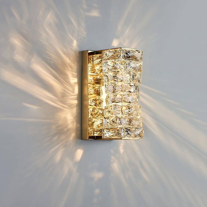 Laminated Crystal Wall Light | Kalsten