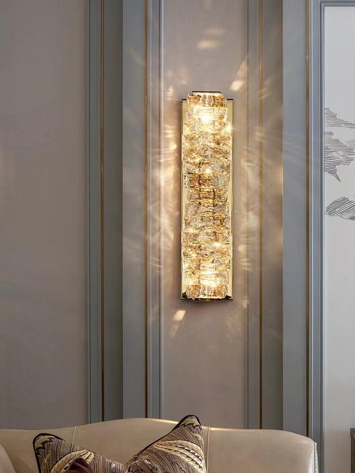 Laminated Crystal Wall Light | Kalsten