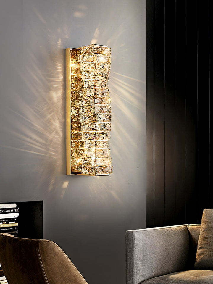 Laminated Crystal Wall Light | Kalsten