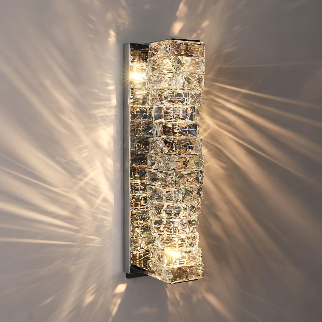 Laminated Crystal Wall Light | Kalsten