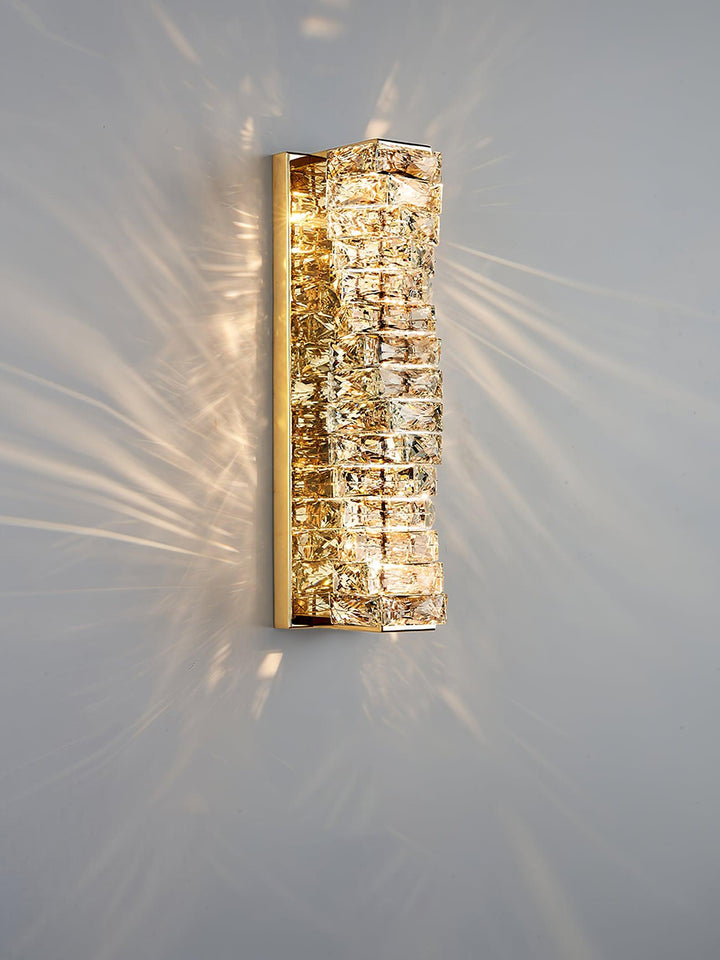 Laminated Crystal Wall Light | Kalsten