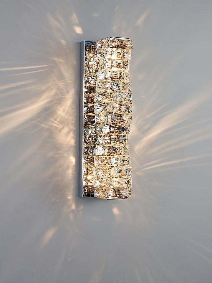 Laminated Crystal Wall Light | Kalsten