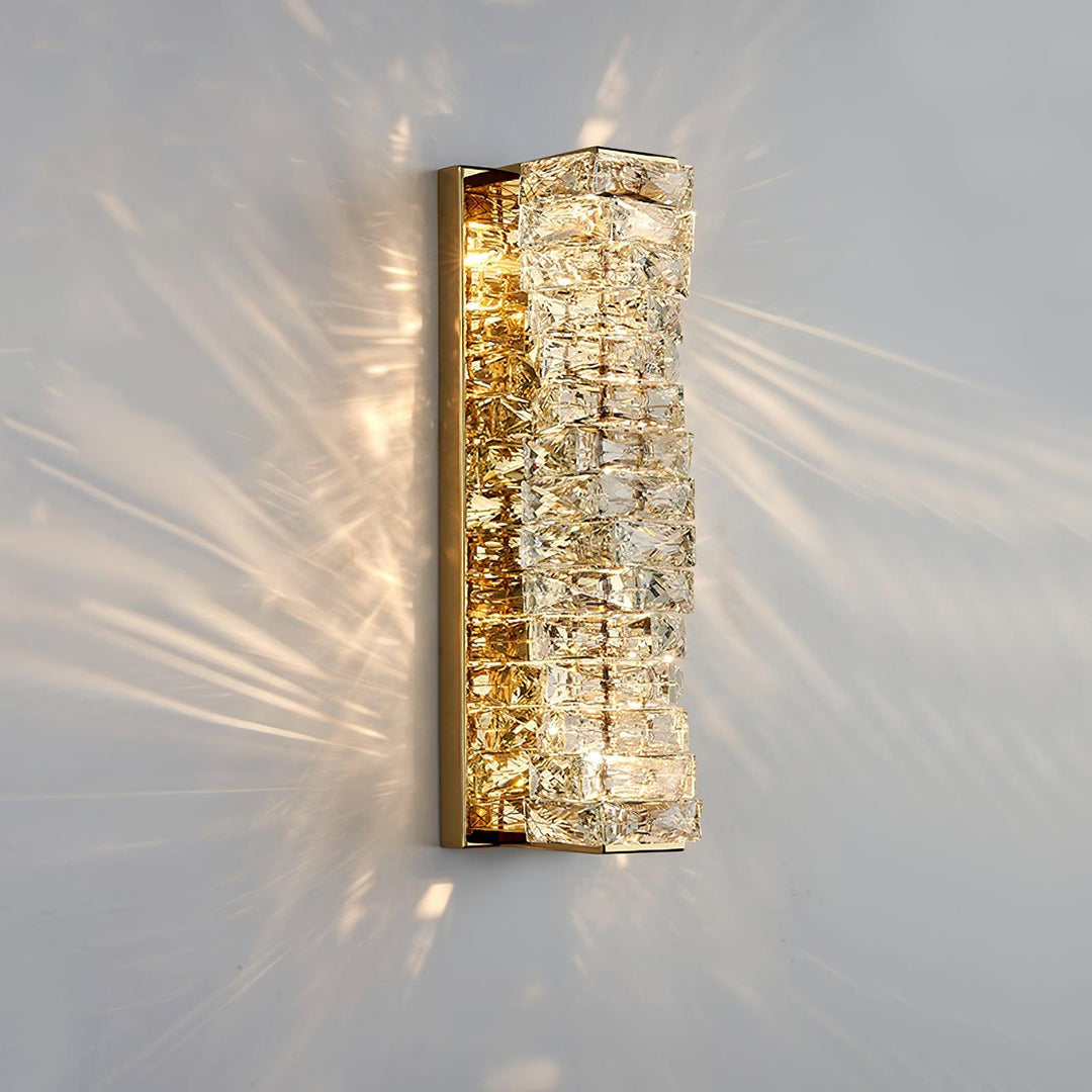 Laminated Crystal Wall Light | Kalsten