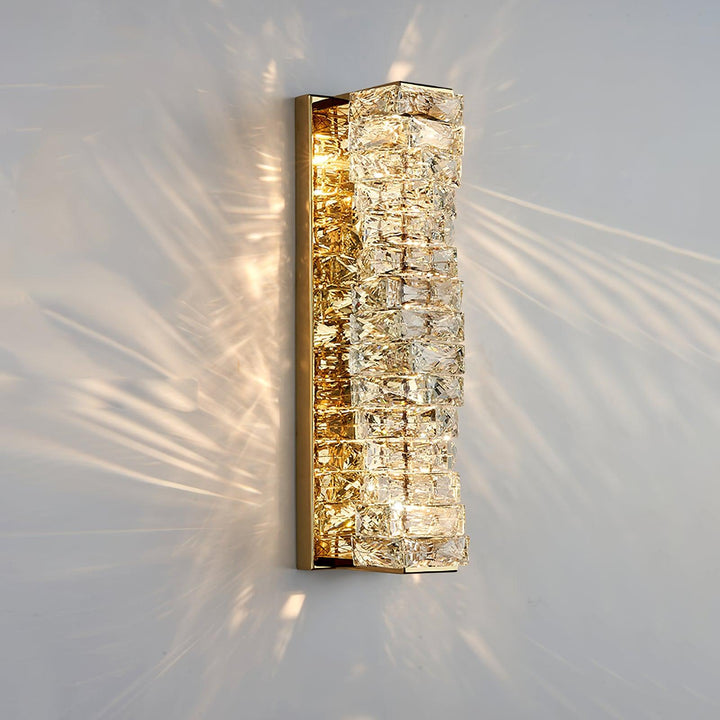 Laminated Crystal Wall Light | Kalsten