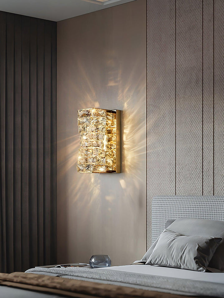 Laminated Crystal Wall Light | Kalsten
