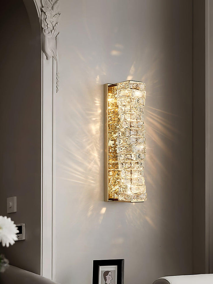 Laminated Crystal Wall Light | Kalsten