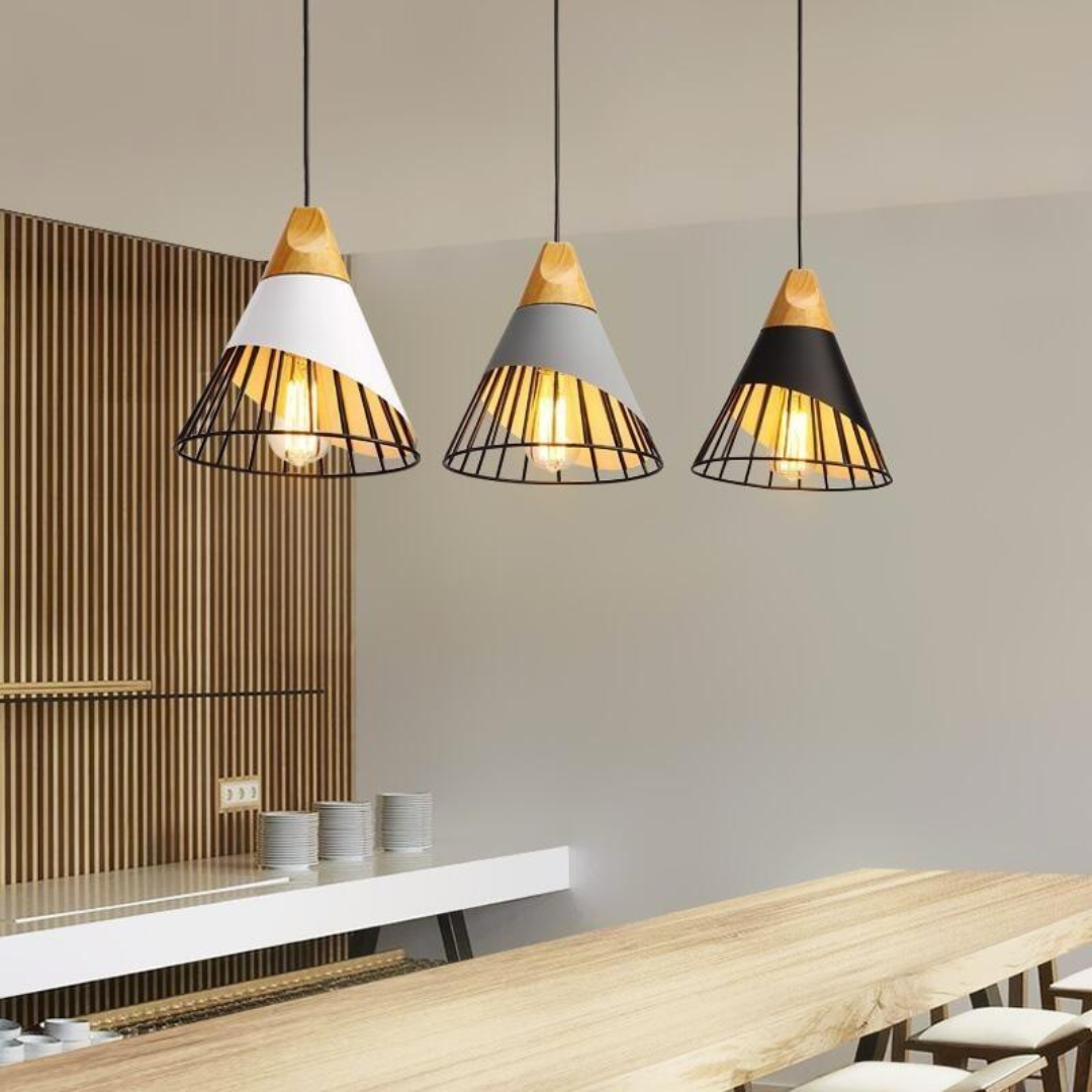 Trendy Scandinavian Industrial Pendant Lamp - UbranBeam | Kalsten