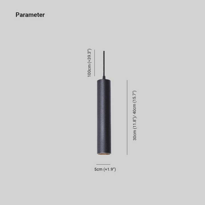 Modern Cylindrical Pendant Lamp - Elegant and Sustainable Kalsten