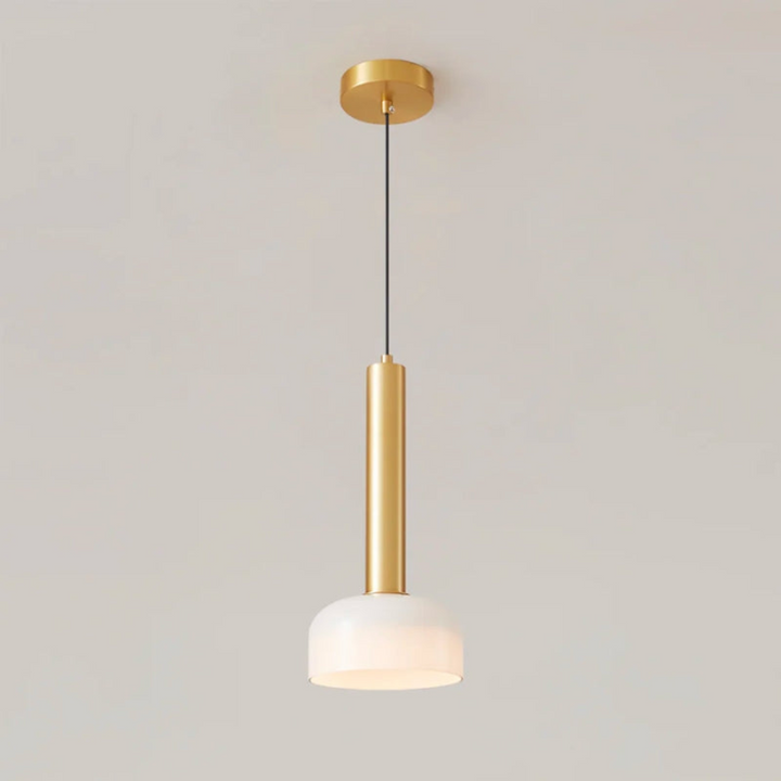 Luxury Minimalist LED Pendant Lamp in Copper – Adjustable and Elegant Kalsten