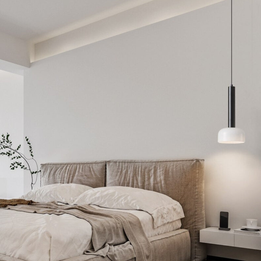 Luxury Minimalist LED Pendant Lamp in Copper – Adjustable and Elegant Kalsten
