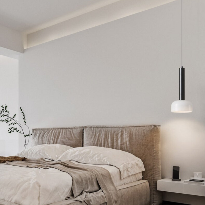 Luxury Minimalist LED Pendant Lamp in Copper – Adjustable and Elegant Kalsten