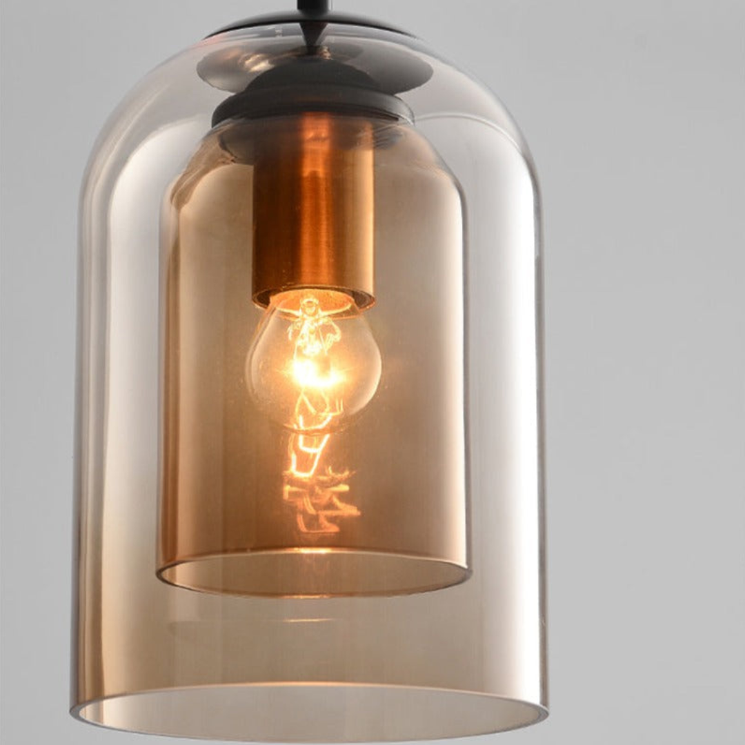 LuxeBeam Light - Modern Pendant Light made of double glass | Kalsten