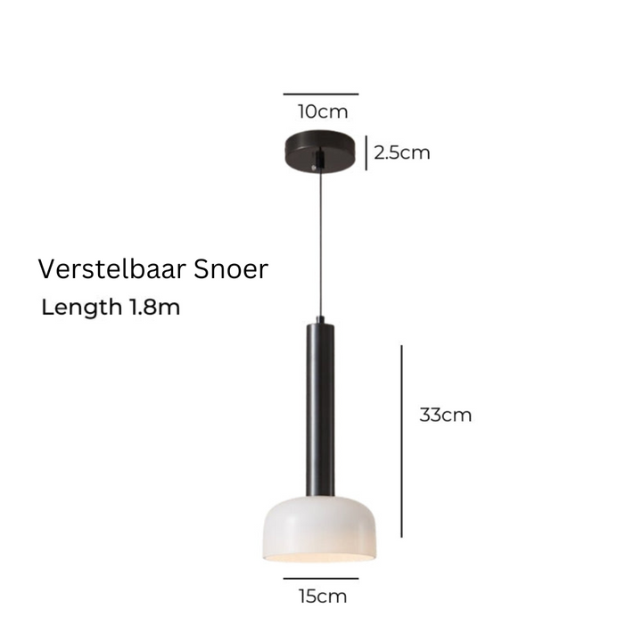 Luxury Minimalist LED Pendant Lamp in Copper – Adjustable and Elegant Kalsten