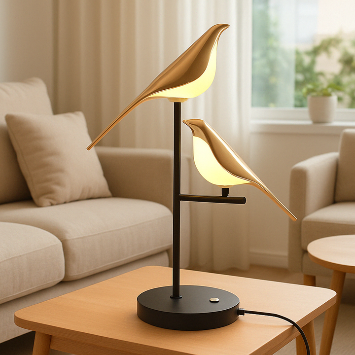 MrBird Table Lamp – Charming Decorative Bird-Shaped Lamp with Soft LED Light | Kalsten