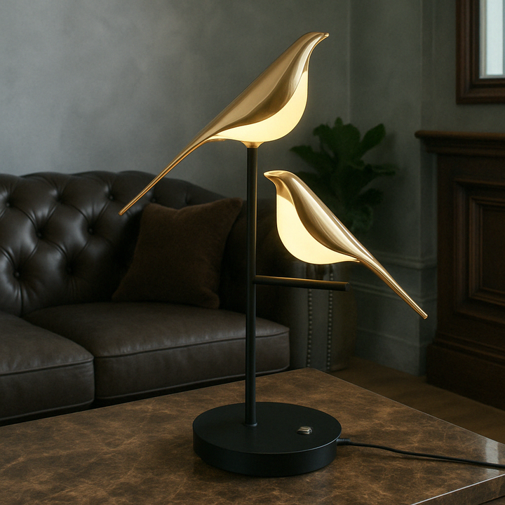 Kalsten | MrBird Table Lamp – Charming Decorative Bird-Shaped Lamp with Soft LED Light