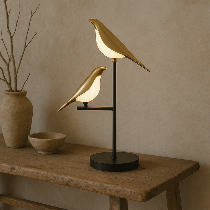 MrBird Table Lamp – Charming Decorative Bird-Shaped Lamp with Soft LED Light | Kalsten