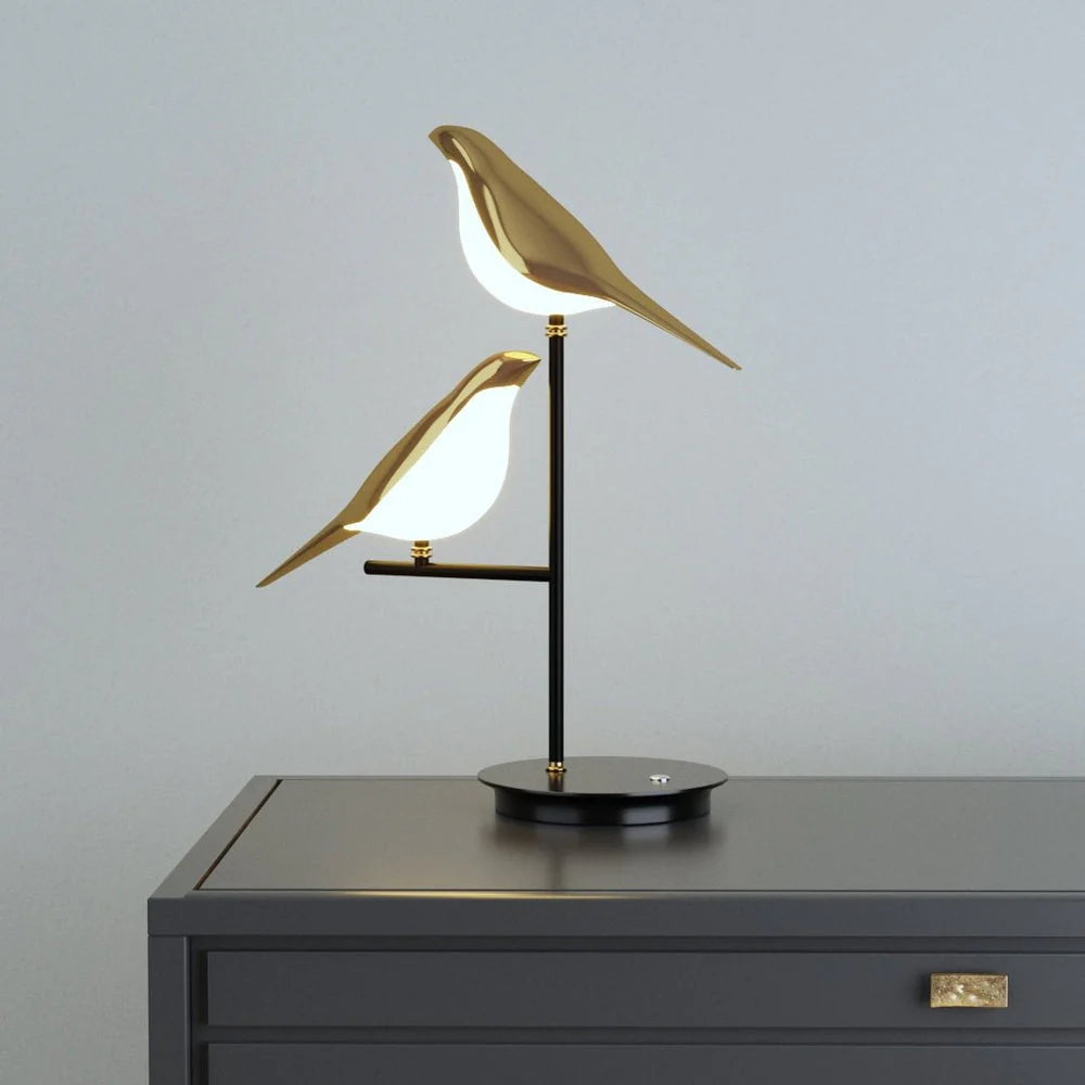 MrBird Table Lamp – Charming Decorative Bird-Shaped Lamp with Soft LED Light | Kalsten