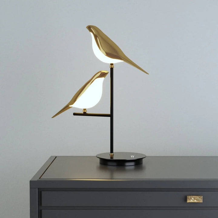 MrBird Table Lamp – Charming Decorative Bird-Shaped Lamp with Soft LED Light | Kalsten
