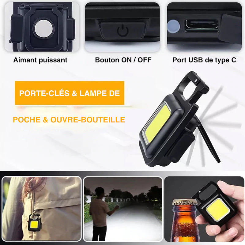 Portable multifunctional rechargeable emergency lamp | Kalsten