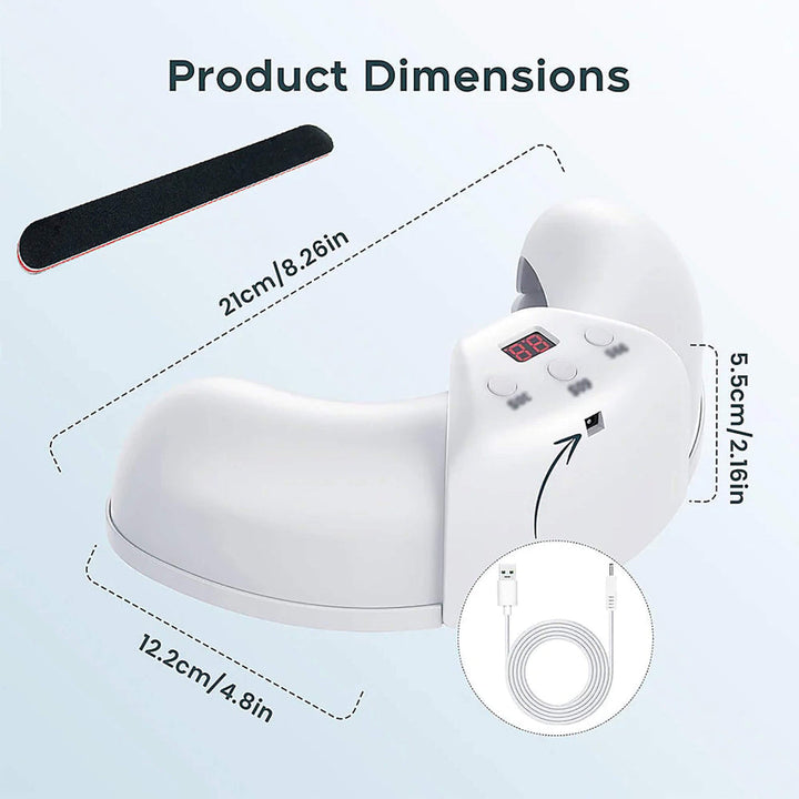 Laser Nail Treatment Device – Red and blue light against nail fungus | Kalsten