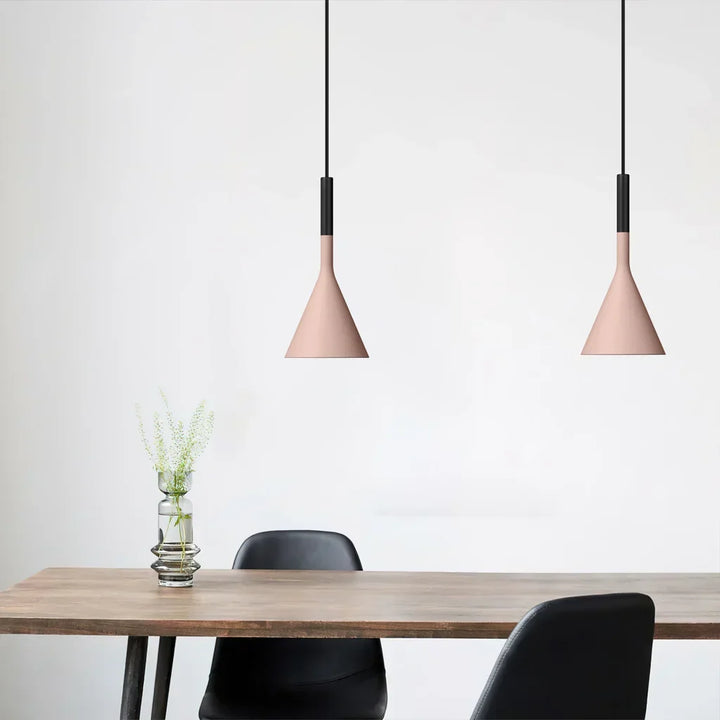 Pendant Light Concrete 10 in Grey Adjustable Dining Room Kitchen Island Hanging Ceiling Lamp | Kalsten
