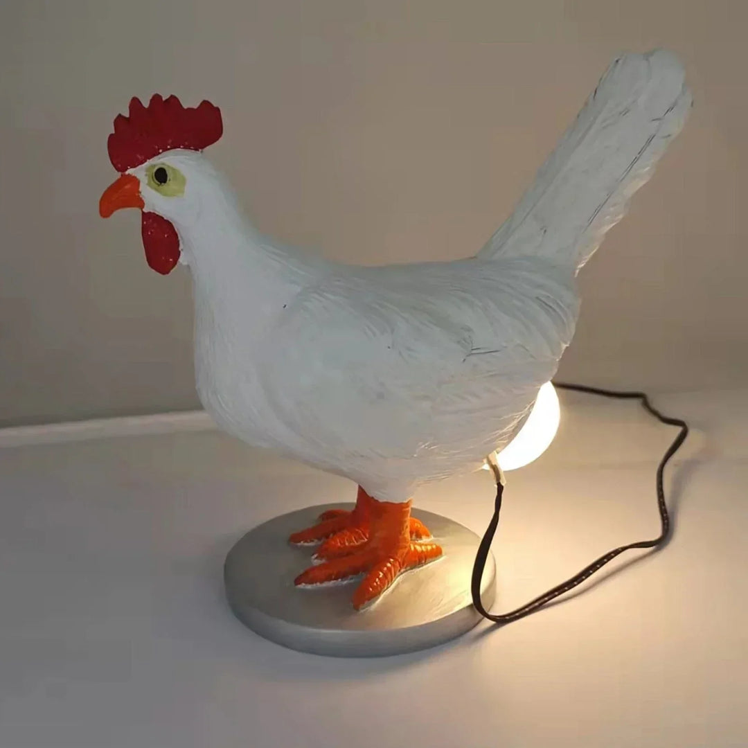 Innovative lamp for chickens - Promotes laying - Turns on and heats up | Kalsten