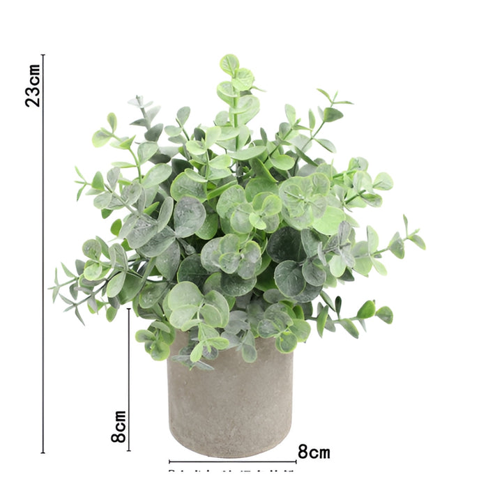 Kalsten | Leafora Artificial Plants in Modern Pots Decor | 3pcs Set