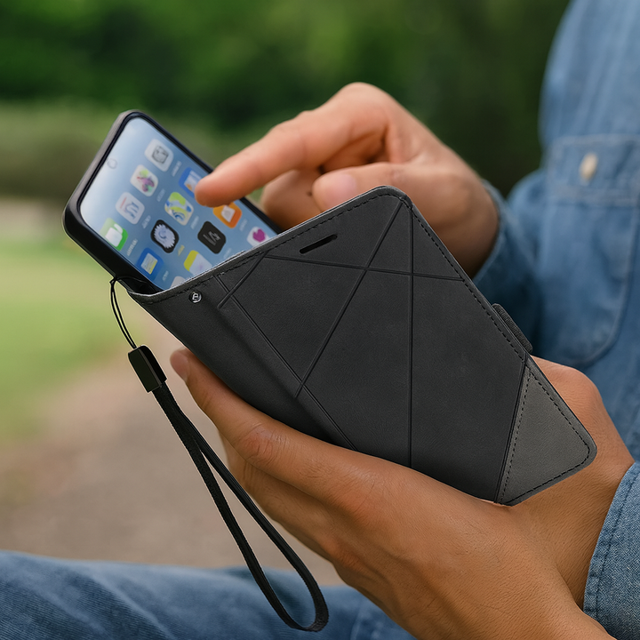 Kalsten | Leather Wallet Flip Phone Case