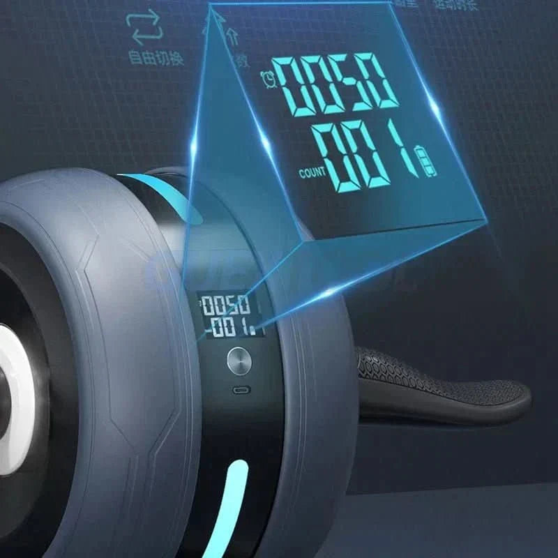 BowLift | Ab wheel with rebound & counting function for effective core training