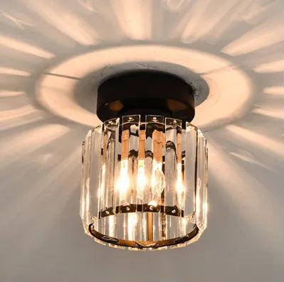 Crystal Ceiling Light – Luxury Crystal Lampshade for Hallway and Living Room | Karnz